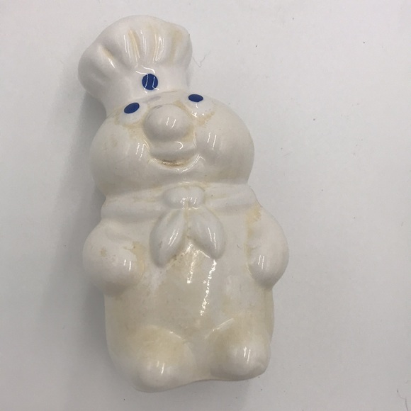 ❤️Vintage Pillsbury dough boy and girl salt and pepper shakers. So unique! - Picture 4 of 7